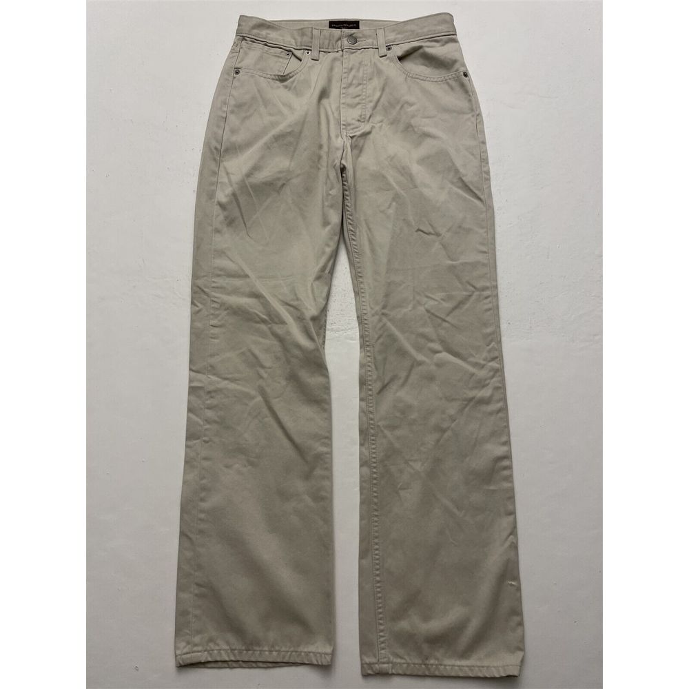 Banana Republic 30 X 32 Stone Light Wash Straight Cotton Button Fly Denim Jeans